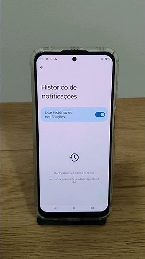 Como ativar o histórico de notificações no seu Motorola