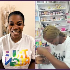 Comfort reached out to me during one of my TikTok livestreams with some challenges she's facing. Amongst the challenges was her desire to learn a trade. Yesterday, we were able to secure her a place where she's going to be trained for a year in makeup and all beauty-related programs. | Panyin & Kakra