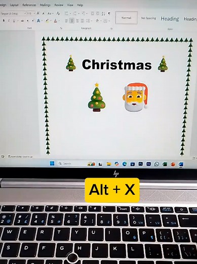Computer Shortcuts: Create a Christmas Tree Symbol