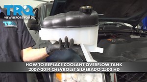 How to Replace Coolant Overflow Tank 2007-2014 Chevrolet Silverado 2500 HD