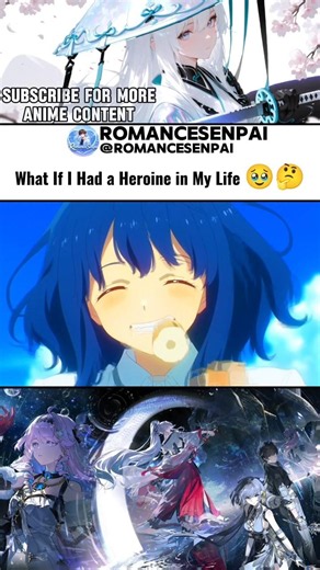 What If I Had a Heroine in My Life? 🥹❤️#makeine #anna #nukumizu#anime #romcomanime #losingheroine