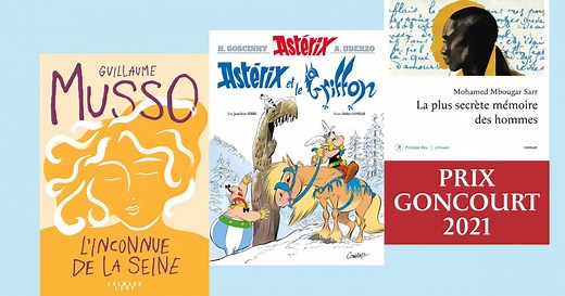 Les 10 livres les plus vendus en 2021