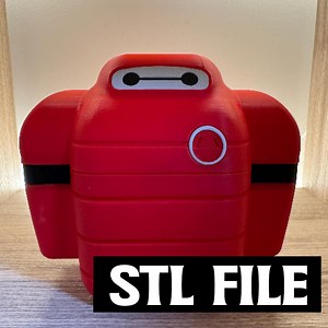 STL FILE ONLY | Baymax Charging Dock-inspired Lorcana Deck Box | Full Deck   Accessories | Lore Counter Compartment & Flap-open Draw Door - Etsy