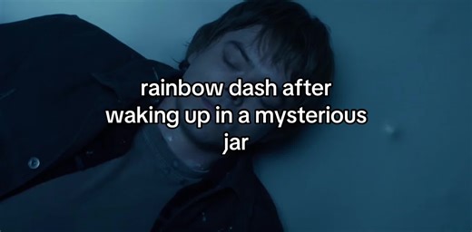 Rainbow Dash in a Mysterious Jar - Stranger Things Joke