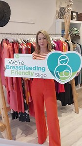 VIDEO: Anna’s Boutique has joined the We're Breastfeeding Friendly Sligo initiative. If your business or organisation would like to join, see the Breastfeeding Friendly page on www.lifestartsp.ie. Supported by Healthy Ireland | Ocean FM Ireland