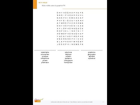 Comment créer une grille de mots mêlés ?