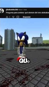 PREGUNTAS y RESPUESTAS con SONIC y SHADOW
