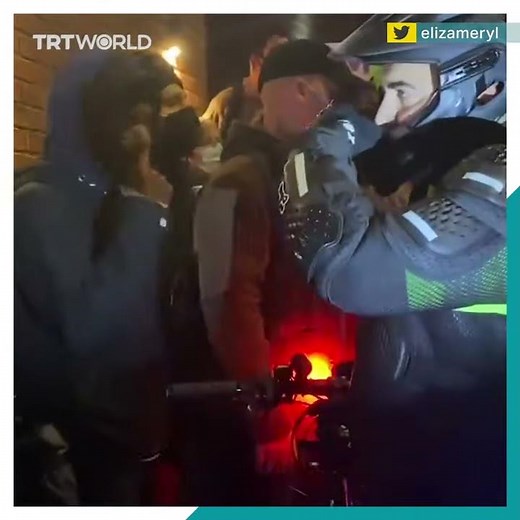 Woman arrested after spitting on officer during protests in NYC
