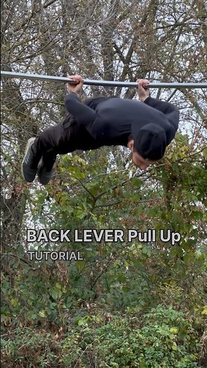 Back Lever Pull up Tutorial