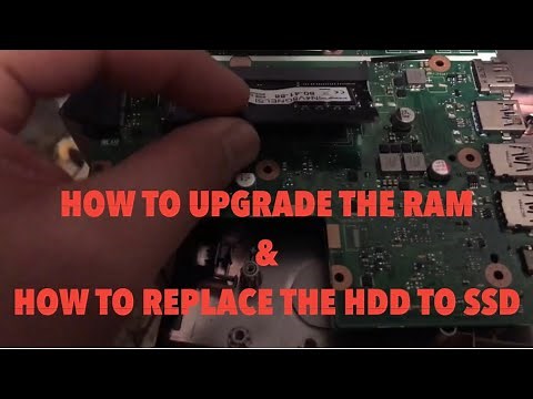 ASUS A540U | X540L | X540U |X541UV LAPTOP | HOW TO UPGRADE RAM (MEMORY) & HARD DRIVE TO SSD