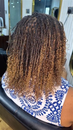 Microlocs installed via the braid method offer a secure, low maintenance, and versatile protective. They are highly durable, with a lower risk of slippage compared to twists, making them ideal for various hair types, including thin or damaged hair. Send us a DM for your booking @hairbyvintage #hairbyvintage #microlocs #microbraids #locs #humanhairextensions | Vintage Beauty Care