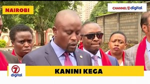 50K views · 1.6K reactions | " I am the Secretary General of Jubilee Party, Kioni atoke kwa ofisi yangu"~Kanini Kega | Channel 7 News | Facebook