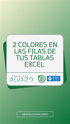 Te enseño cómo colorear automáticamente las filas de una tabla en Excel de forma alterna, en azul y blanco, sin tener que hacerlo a mano. Con este truco, tu tabla quedará mucho más ordenada y visual, ideal para mejorar la lectura de los datos. 📊🎨 Una forma rápida y sencilla de darle un toque profesional a tus hojas de cálculo. Te muestro cómo hacerlo paso a paso. ⬆️ #Excel #tutorialexcel #trucosexcel #formatoTablas #filasAlternas #diseñoExcel #automatización #ayudaexcel #solucionesrápidas #exc