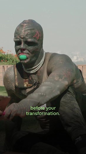 Anthony Loffredo's Journey: The Black Alien Transformation
