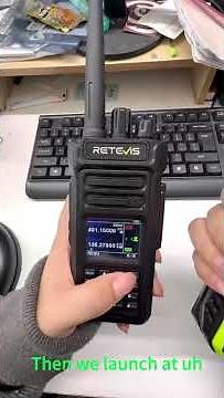 Here’s the Retevis RT29S Main Frequency Switch Tutorial!#walkietalkie #retevis