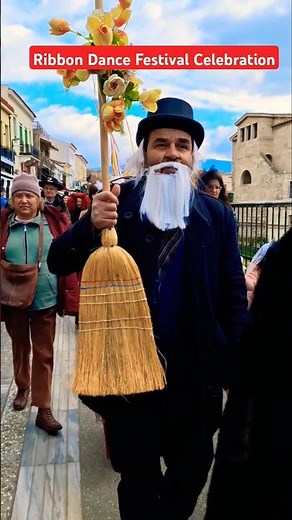 Epic Ribbon Dance Celebration at the Festival #MaypoleFestival #SpringCelebration #RibbonDance