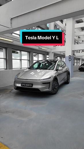 The new Model Y L is Tesla’s first six-seater variant made available in Singapore, building upon all of the Model Y’s USPs whilst keeping the experience quintessentially Tesla. #Tesla #TeslaModelY #ModelYL #fyp #EV