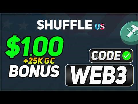 Shuffle US Promo Code "GET" — Get $1 Shuffle Cash + 25K Gold Coins! (best shuffle us promo code)