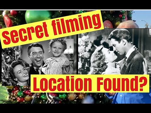 "It's A Wonderful Life" Filming Location Pool found? Hollywood Holidays #filmlocations