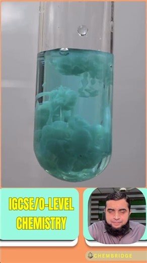 IGCSE /O/ A level Chemistry : Identification of Cu (II) ions by NaOH and Aq Ammonia