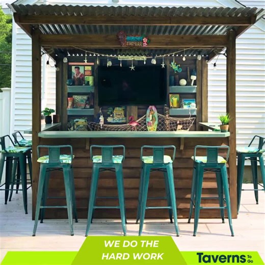 THE ORIGINAL Yard Bar - the Dunbar 10x5 (large) by Taverns-to-go - Etsy