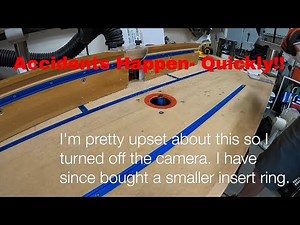 Part 6 Shop Remodel- OverArm Blade Guard Fully Restored and Installed Plus (Router Table Accident)!