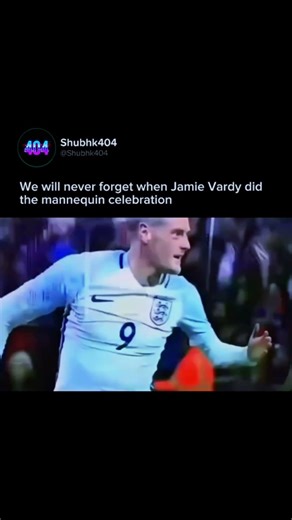 Jamie Vardy's Iconic Mannequin Challenge Celebration! ⚽🔥 #football