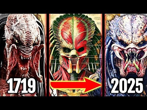 Entire Evolution Of Predator's Face With Movies And Other Media - Explored - Yautja's Face Evolution