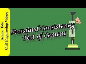How to Determine Standard Consistency of the Cement || Cement Test #1 ||