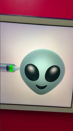 👽💉 Transformation Alien Emoji #emoji #procreate