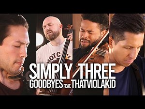 Goodbyes - Post Malone ft. Young Thug (Simply Three ft. ThatViolaKid cover) | STUDIO SESSIONS