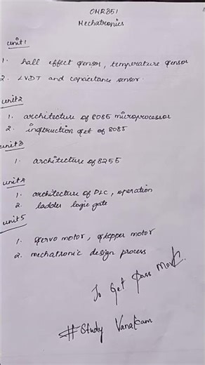 #OMR351# mechatronics # anna unversity