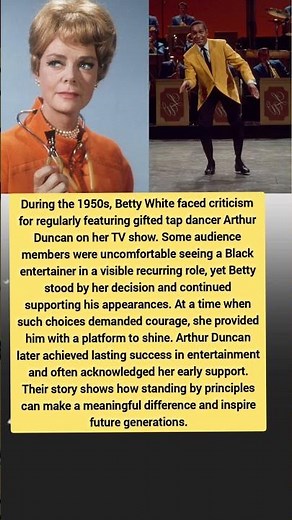 Betty White Stood Up for Arthur Duncan | A Courageous TV History Story