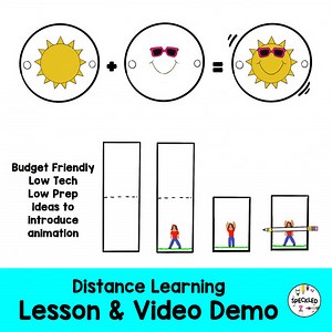 Animation on a budget steam lesson. Elementary Art Lesson with video