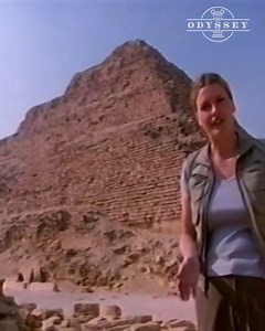 15K views · 414 reactions | Intrigue and mystery have always surrounded the pyramids. Mysteries abound about how and why they were built, but questions still remain unanswered about where they were constructed. | Odyssey - Ancient History | Facebook