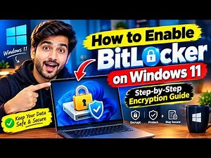 Enable BitLocker in Windows 11 (Full Guide) 🔒