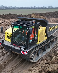 3.8M views · 114K reactions | Truplant Prinoth Panther T14R low ground pressure, tracked and rotating dumptruck working on an project to prepare the ground for new agricultural sheds | Awesome Earthmovers | Facebook