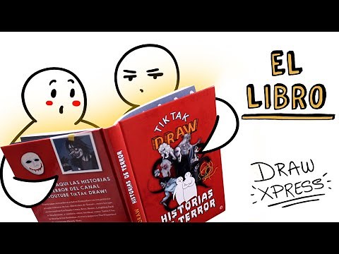 EL LIBRO DE TIKTAK DRAW: "HISTORIAS DE TERROR" 📕⭐ Draw My Life