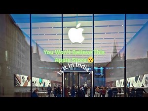 Inside Apple BKC Mumbai 🇮🇳 | India’s Biggest Apple Store Tour | Luxury Tech Experience!