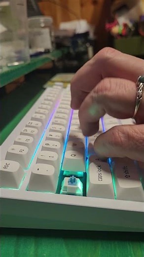 Keychron Q1 with HMX Clouds