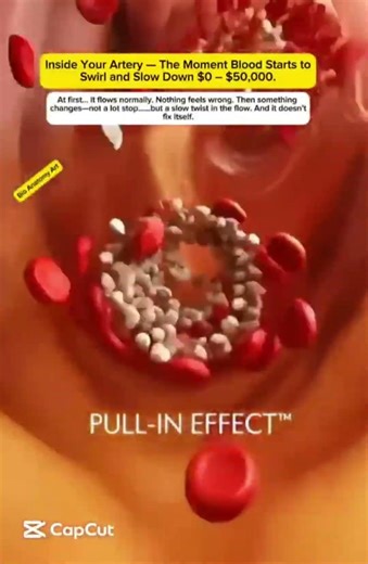 Inside Your Artery — The Moment Blood Starts to Swirl and Slow Down $0 – $50,000