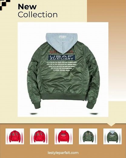 ⚡Buy Pilot Predator Bomber Jacket exclusively at LeStyleParfait.com 👈