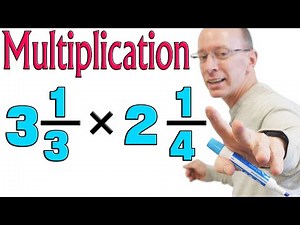 Multiplying Mixed Numbers Maths - Fraction Multiplication