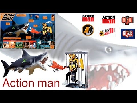 Action man gi joe in the deep sea mission playset **Richter Scale rareness**