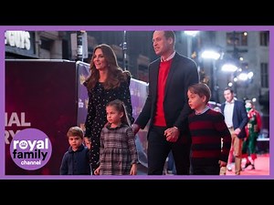 George, Charlotte and Louis Join Parents at Panto