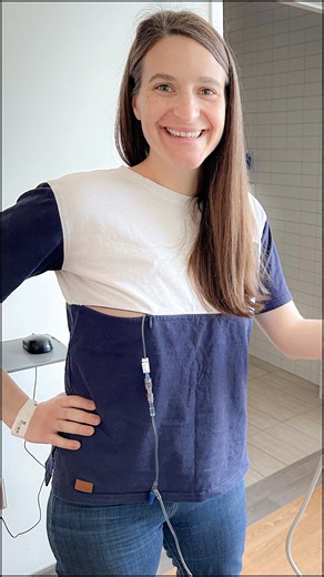 Alison did cold capping during her treatment for stage 1A...