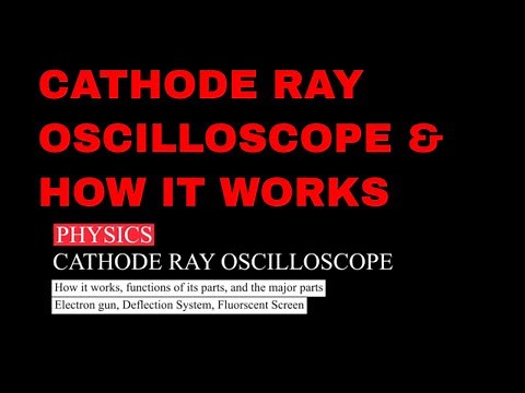 Cathode Ray Oscilloscope Explained | KCSE Physics Form 4 CRO Working
