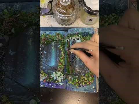 ASMR Art Journaling 🎧 Satisfying Writing & Drawing Sounds