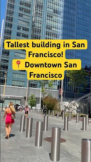 A walk around the downtown of San Francisco | the tallest building | salesforce tower #vlog #blog