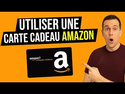 Comment ajouter une carte cadeau ou un chèque cadeau sur Amazon